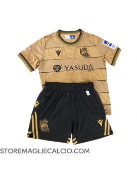 Real Sociedad Maglia Gara Trasferta Repliche 2024-25 Bambino Maniche Corte